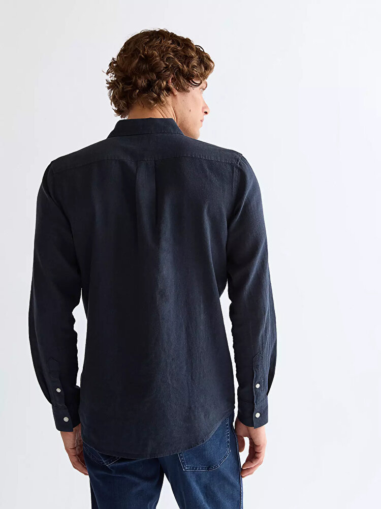 Сорочка Wrangler 1 PKT SHIRT Regular Fit (112362751) Темно-синій