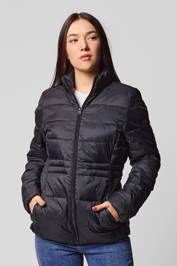 Куртка стьобана Wrangler Short Puffer Slim Fit (W4104V501) Чорний