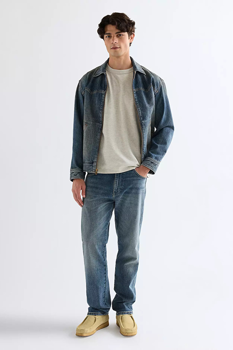 Джинси Wrangler FRONTIER Relaxed Fit (112377828) Сірий
