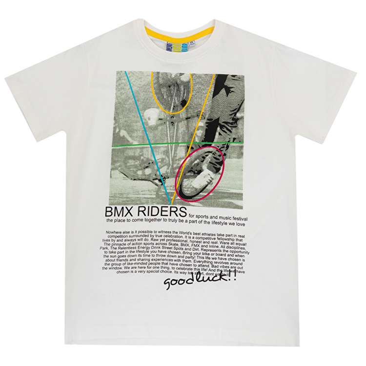 Футболка Losan Junior boys (313-1213AA/001) Білий