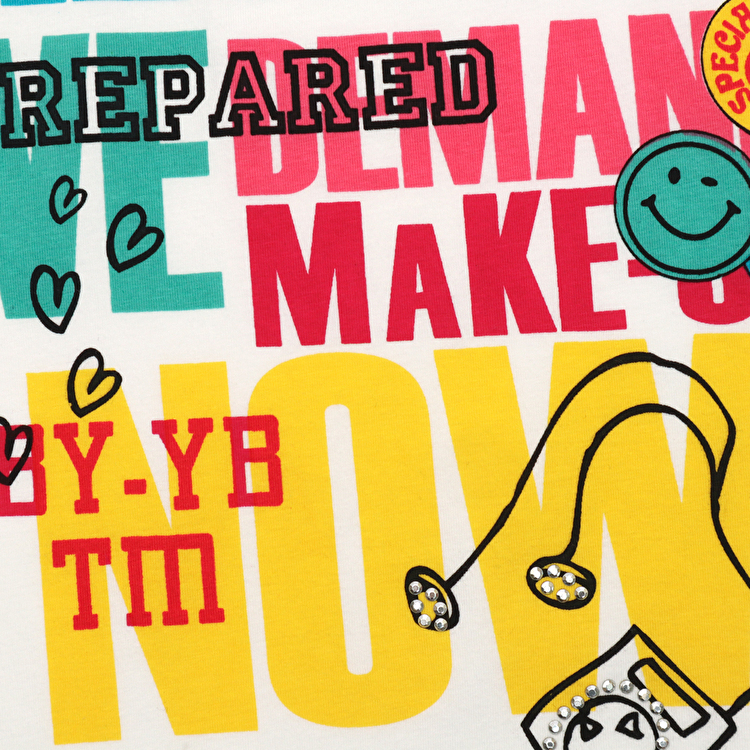 Комплект: Майка та шорти Losan Junior girls (314-8023AB/001) Білий