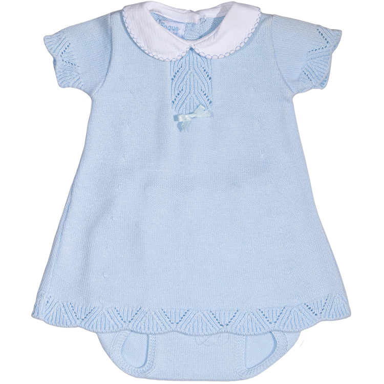 Комплект: Сукня, трусики FOQUE Bebe (5328) Блакитний