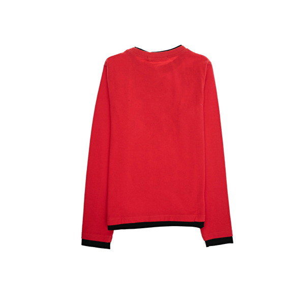 Футболка з довгим рукавом SEAPORT Junior (9703) Червоний