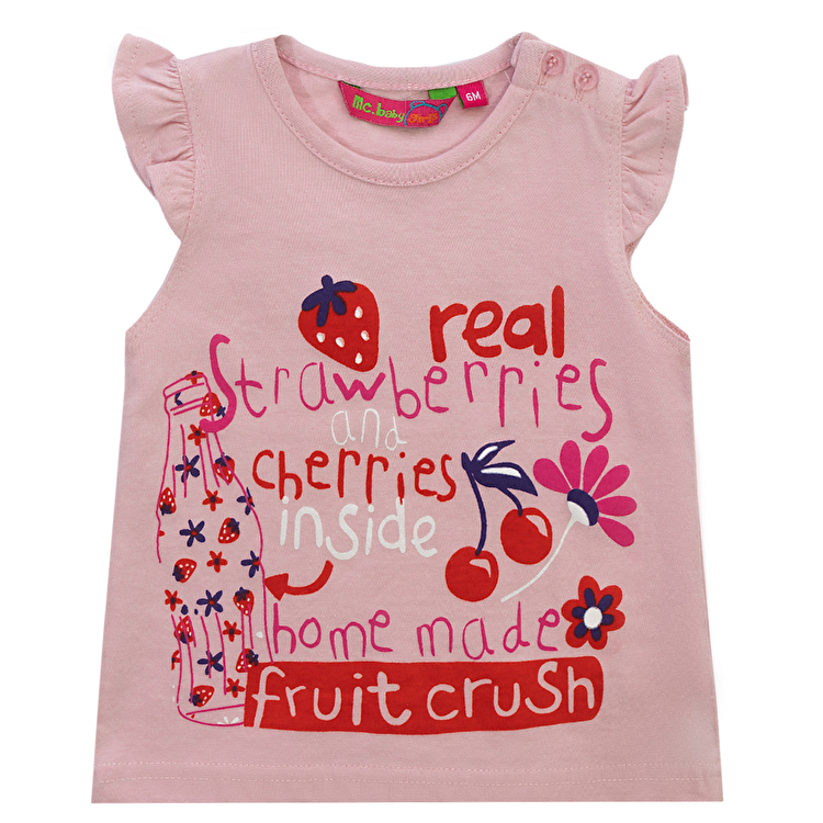 Футболка Losan Mc baby girls (018104304/230) Світло-рожевий