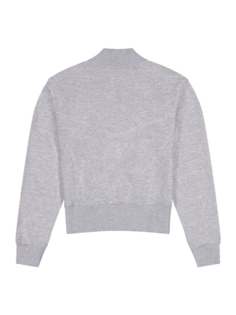 Світшот на блискавці Wrangler AVIATOR SWEATSHIRT Regular Fit (112378110) Сірий