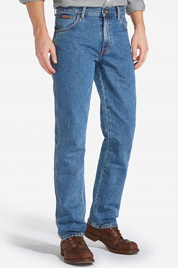 Джинсы Wrangler Texas Regular Fit (W12105096) Голубой