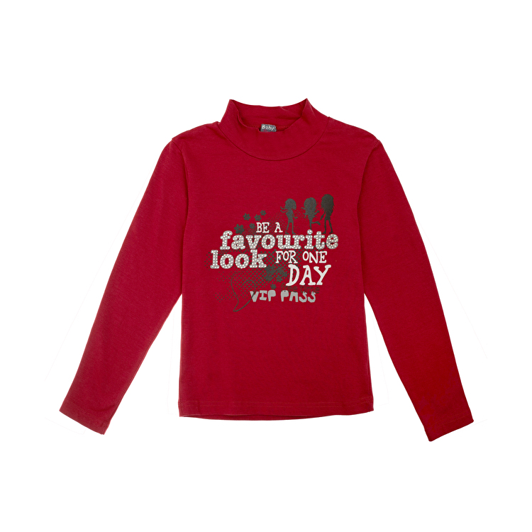 Комплект: Гольф, сарафан, колготи Losan Mc baby girls (026-8036AD/283) Темно-червоний