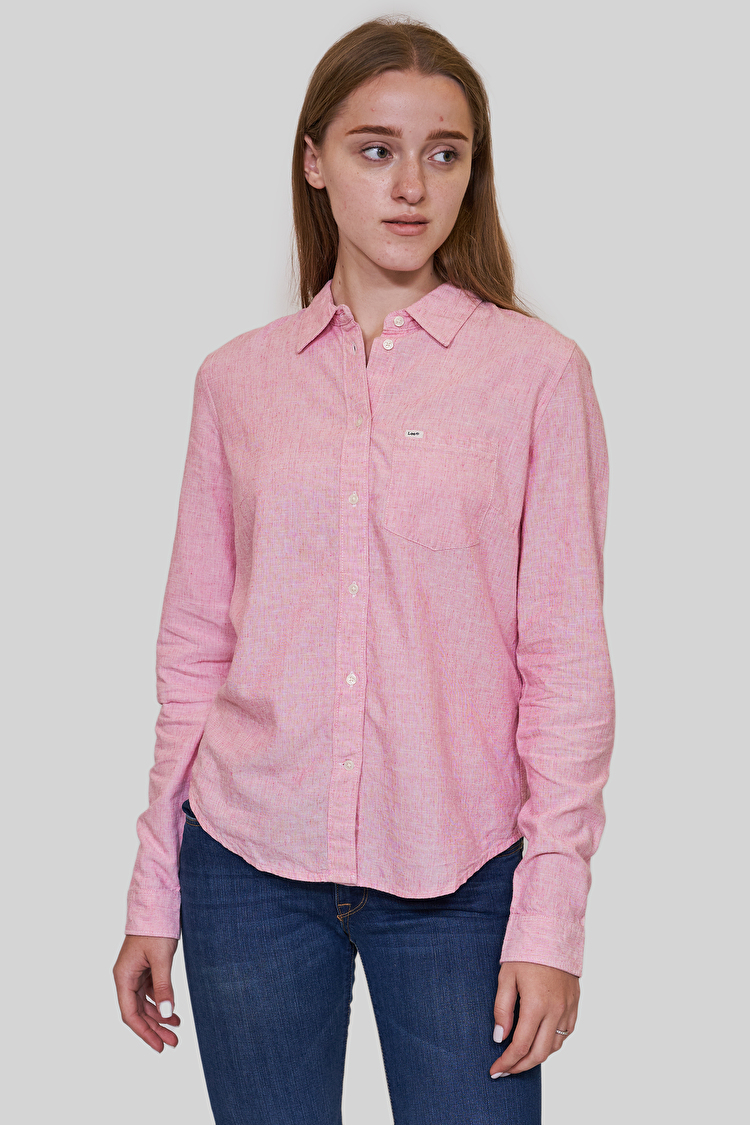 Сорочка LEE REGULAR SHIRT Regular Fit (L46AHQQJ) Рожевий