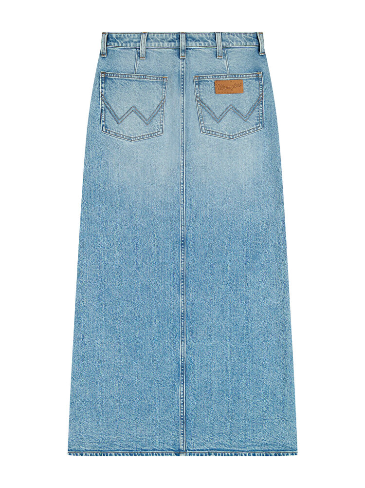 Юбка Wrangler MAXI SKIRT Regular Fit (112378278) Голубой