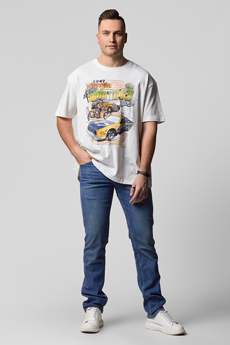 Джинсы Wrangler Greensboro Regular Fit (W15QQA27M) Голубой