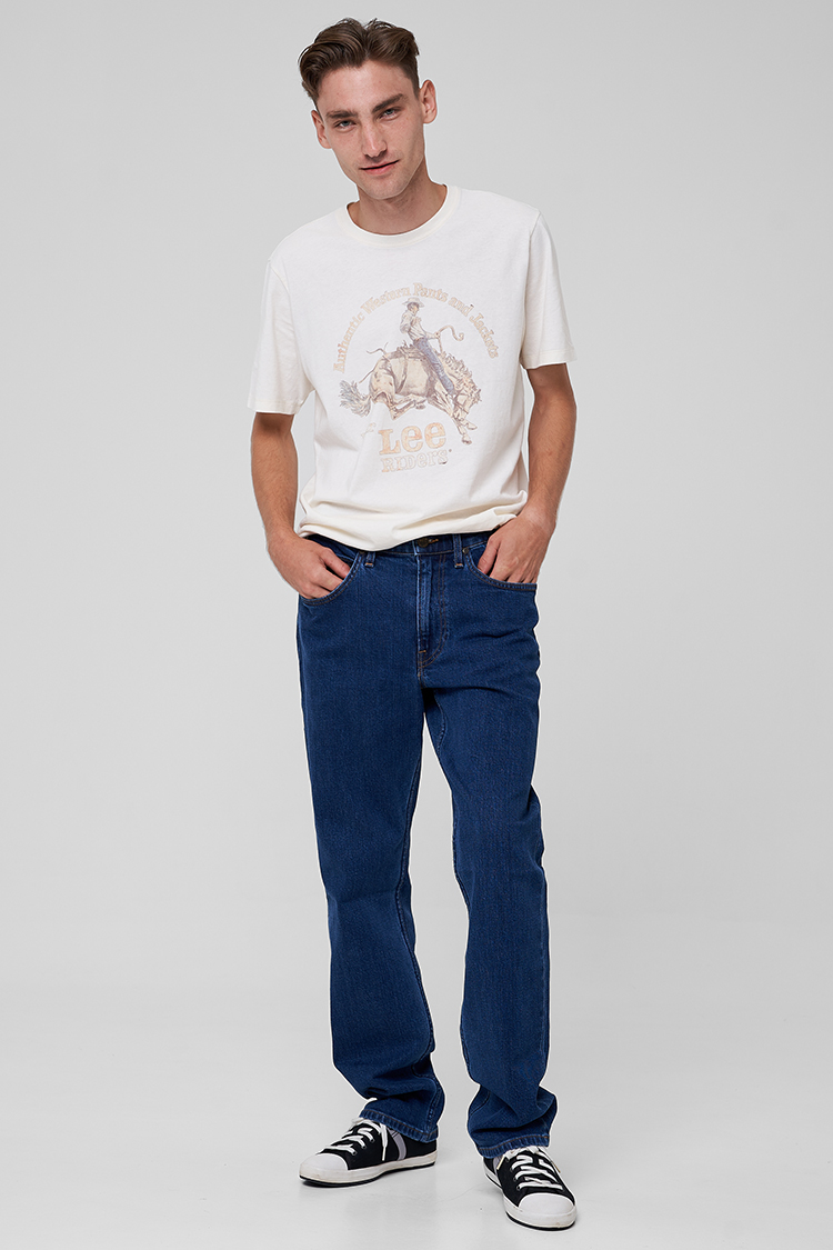 Джинси LEE Brooklyn Straight Regular Fit (L452JXXG) Темно-синій