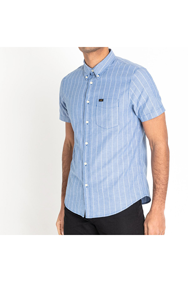Рубашка Lee Button Down Shirt Regular Fit (L886NCLI) Голубой