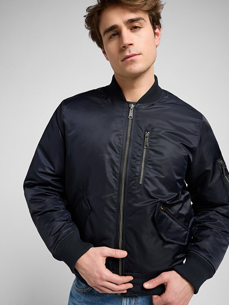 Бомбер LEE Bomber Jacket Relaxed Fit (112371314) Чорний