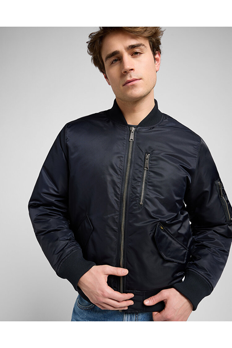 Бомбер LEE Bomber Jacket Relaxed Fit (112371314) Чорний
