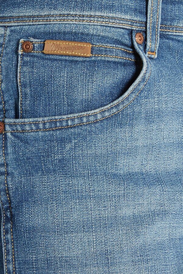 Джинси Wrangler Texas Regular Original Straight (W1219237X) Блакитний