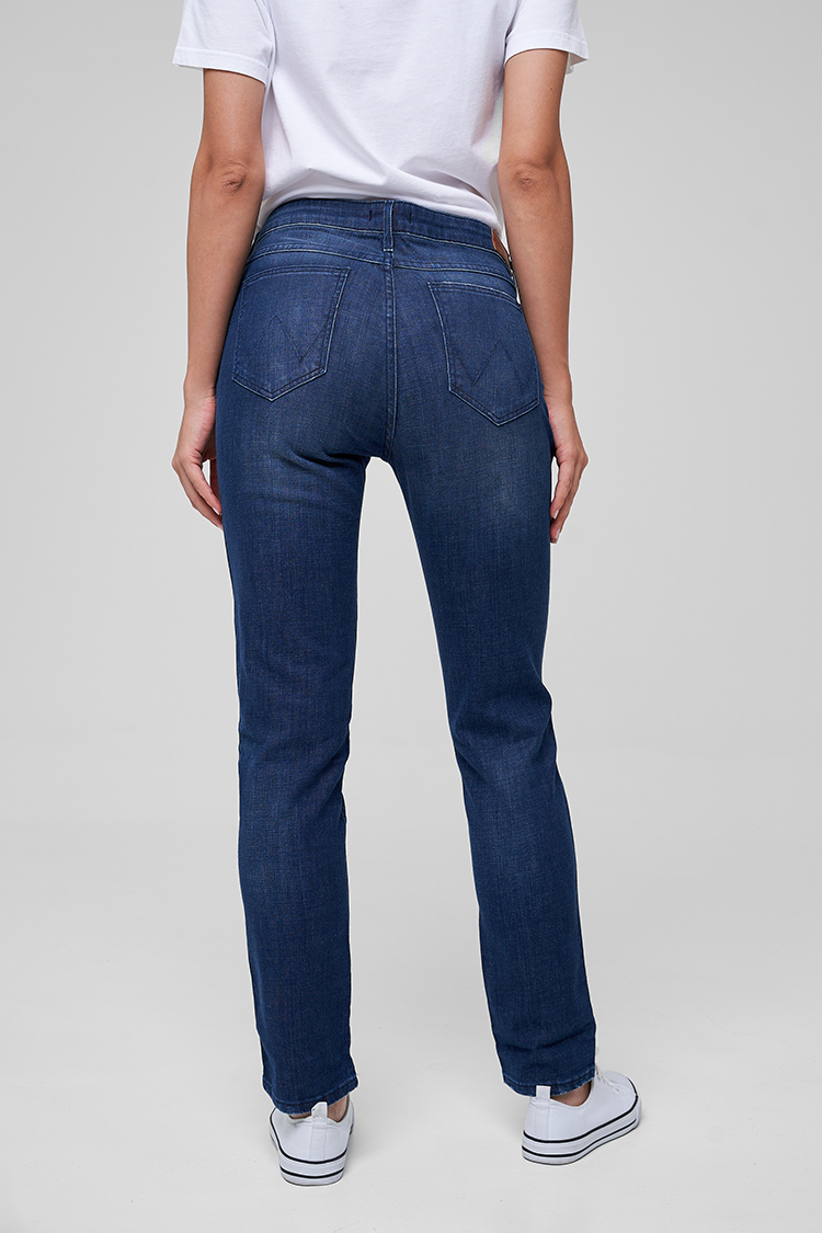 Джинси Wrangler Boyfriend Boyfriend (W27M9185R) Синій
