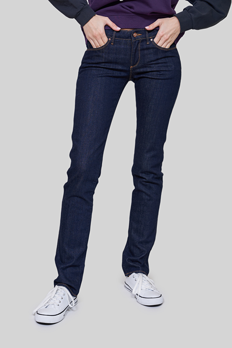 Джинси Wrangler Molly Straight Regular Fit (W26FX454T) Темно-синій