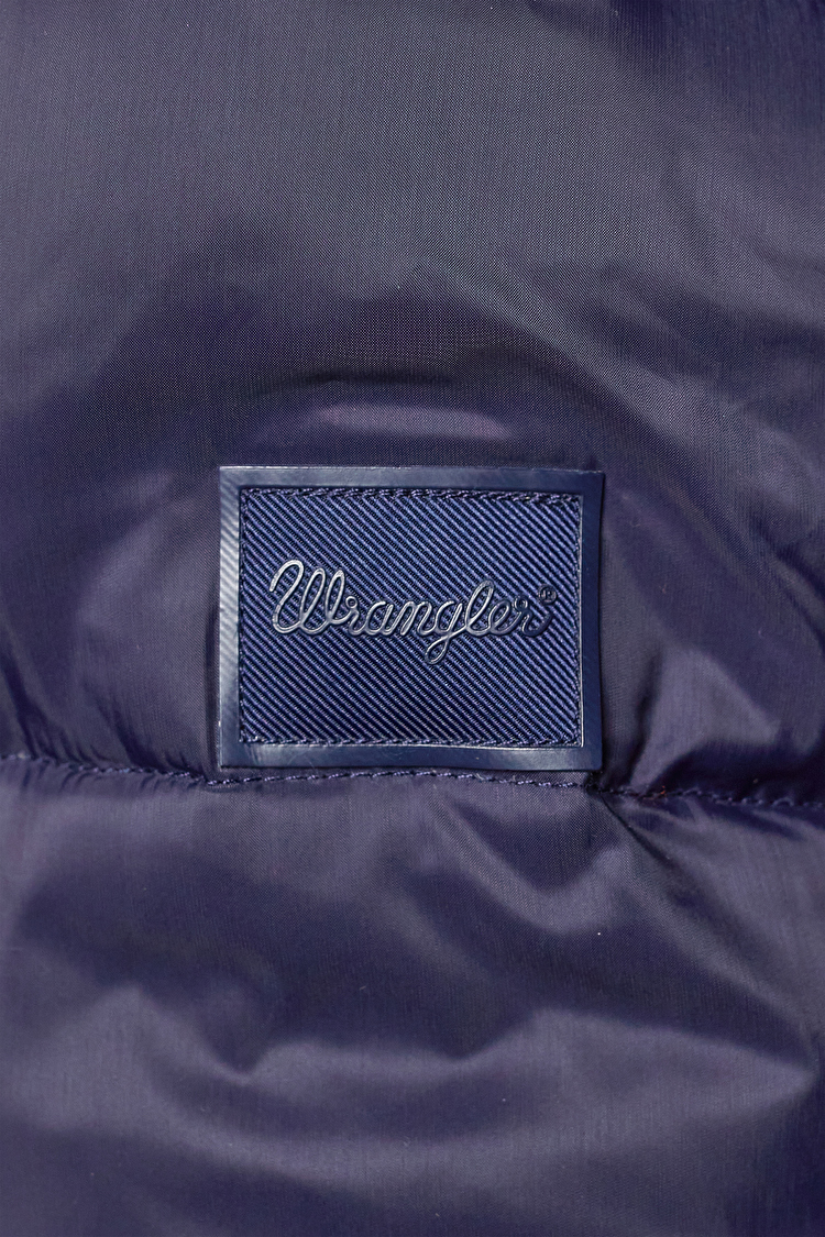 Куртка длинная Wrangler Long Puffer Slim Fit (W4105V535) Синий