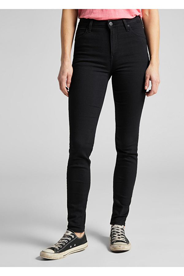 Джинсы LEE Scarlett High Skinny Fit (L626AE47) Черный