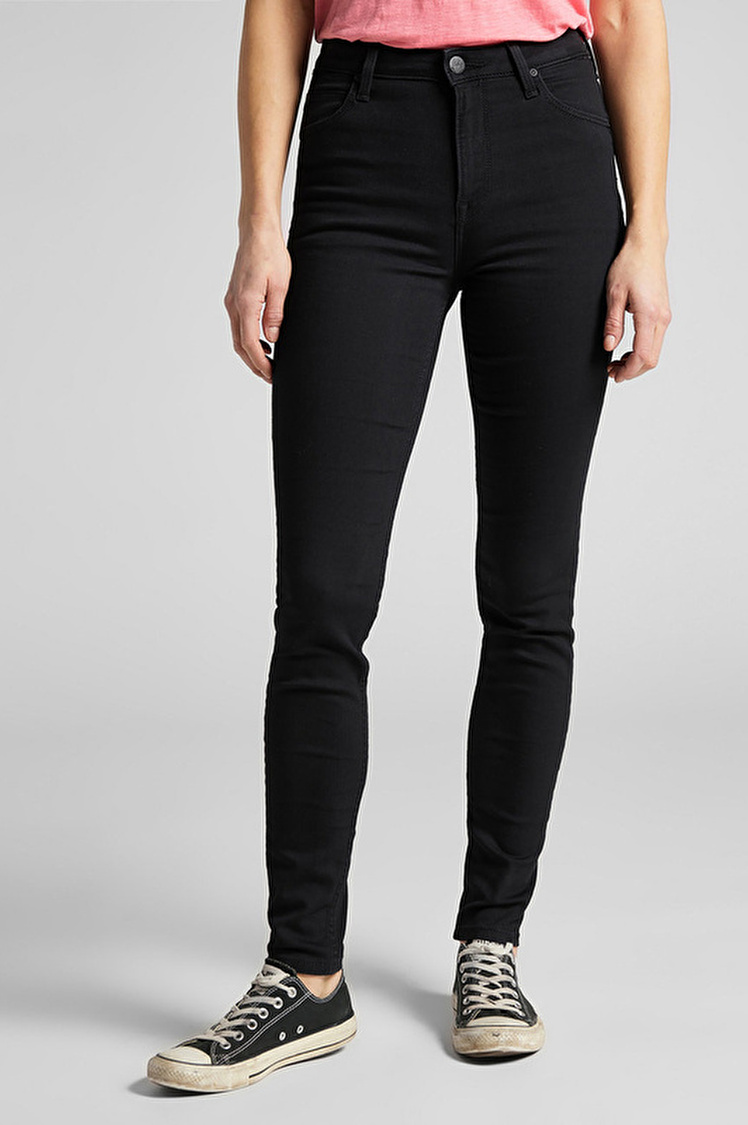 Джинси LEE Scarlett High Skinny Fit (L626AE47) Чорний