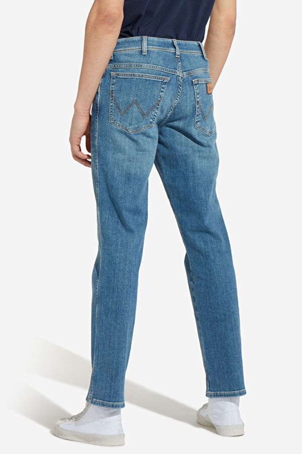 Джинси Wrangler Texas Regular Original Straight (W1219237X) Блакитний