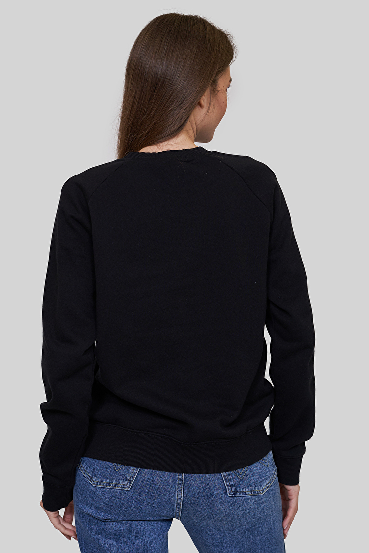 Свитшот LEE Crew Neck Sweatshirt Regular Fit (L53ATX01) Черный