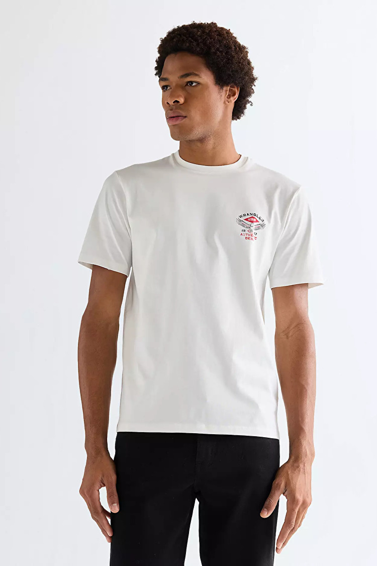 Футболка Wrangler SMALL AMERICANA TEE Regular Fit (112377981) Білий