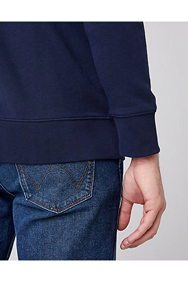 Толстовка Wrangler Sign Off Zipthru Regular Fit (W6B4HA114) Синій