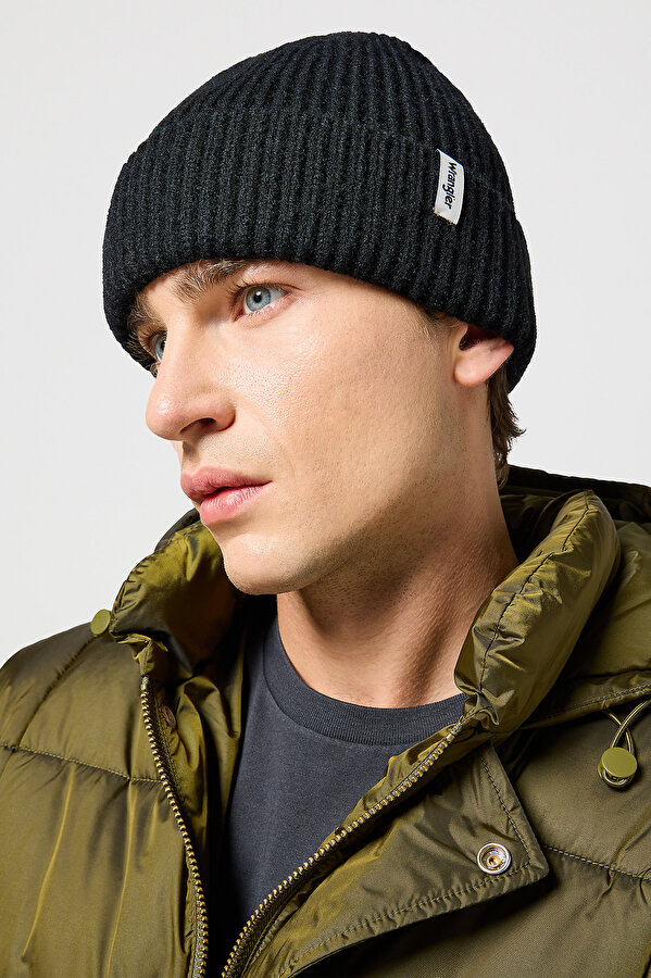 Шапка Wrangler Rib Beanie Multiple Fits (112356881) Черный