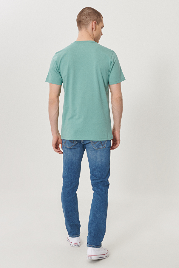 Джинсы Wrangler Larston Slim Fit (W18SQ148R) Голубой