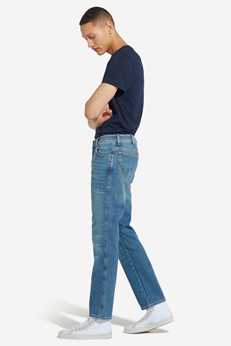Джинси Wrangler Texas Regular Original Straight (W1219237X) Блакитний