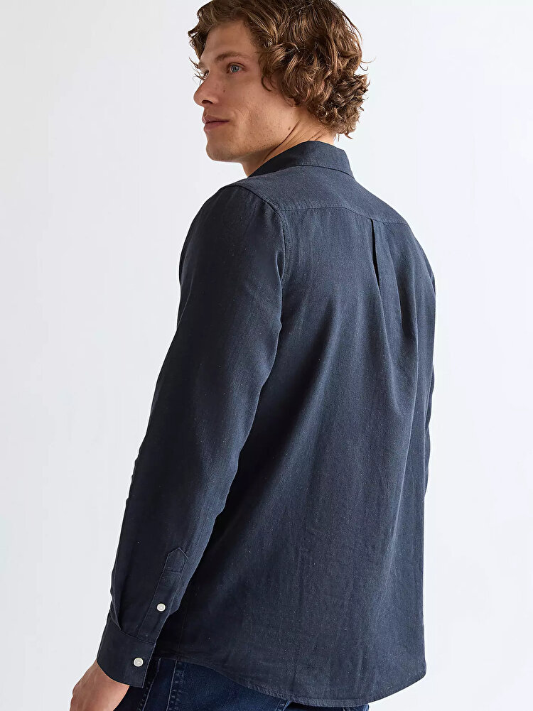 Сорочка Wrangler 1 PKT SHIRT Regular Fit (112362751) Темно-синій