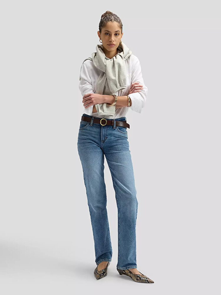 Джинси LEE LONDON Regular Fit (112378907) Блакитний