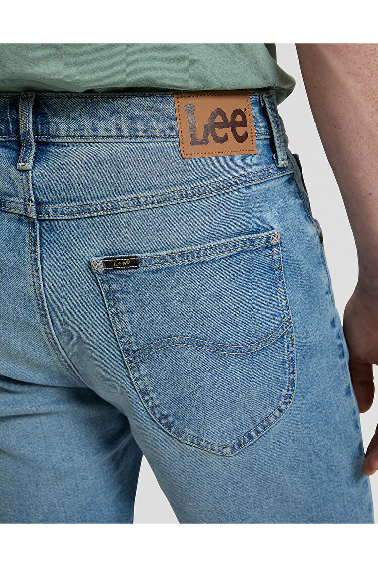 Шорти LEE 5 Pocket Short Regular Fit (112376920) Блакитний