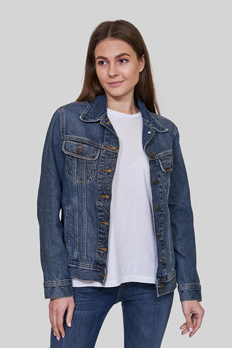 Куртка джинсова LEE Rider Jacket Regular Fit (L54PRDJK) Синій