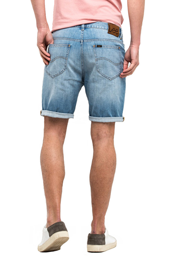 Шорты джинсовые LEE Rider Shorts Slim Fit (L73FCDPF) Голубой