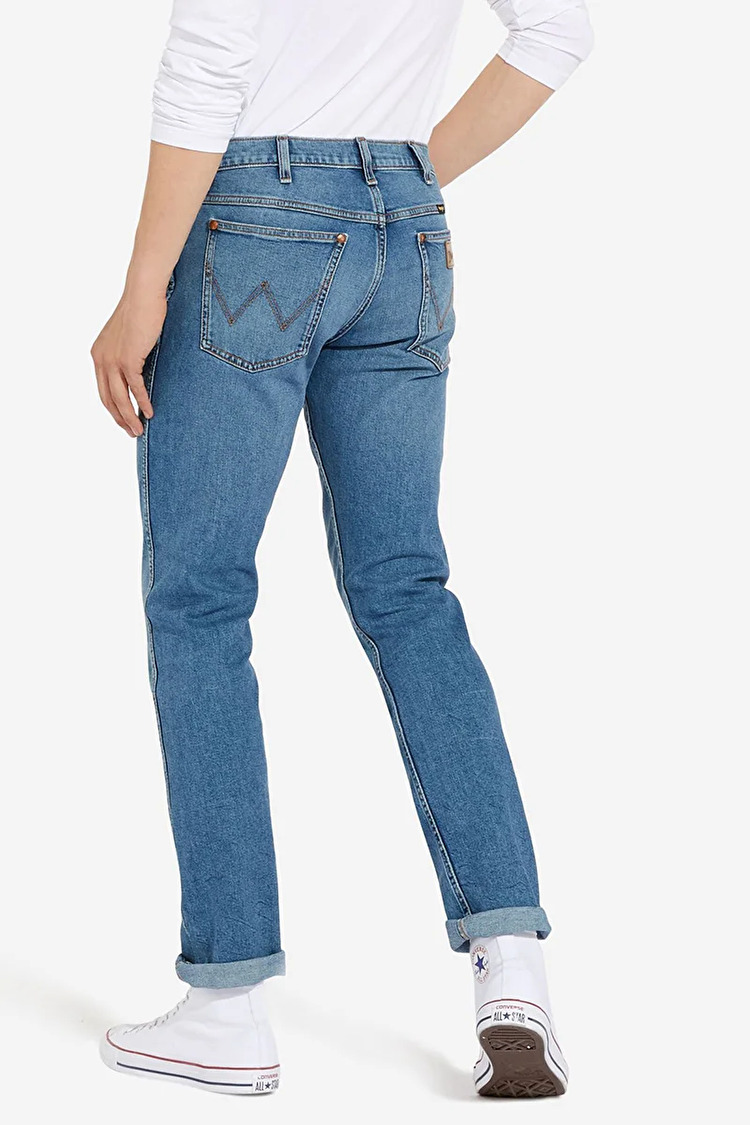 Джинси Wrangler 11MWZ Icons Slim Fit (W1MZUH10K) Блакитний