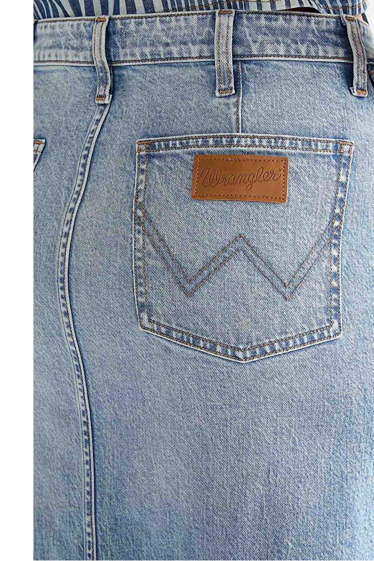 Юбка Wrangler MAXI SKIRT Regular Fit (112378278) Голубой