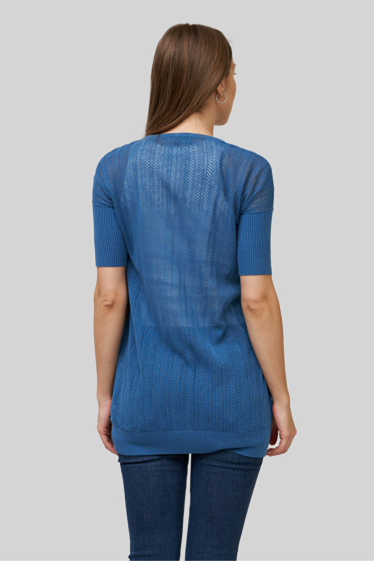 Кардіган Rifle Maglieria Tricot Slim Fit (Y63700HX80T54F) Бірюзовий