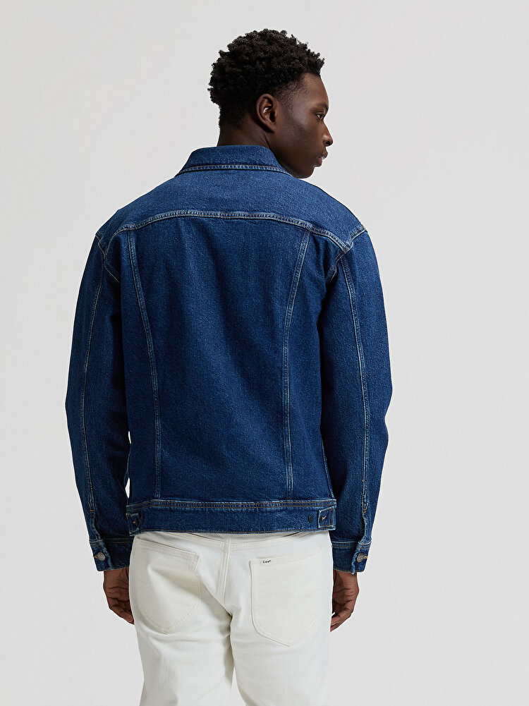 Куртка LEE RELAXED RIDER JACKET Relaxed Fit (112376444) Синий