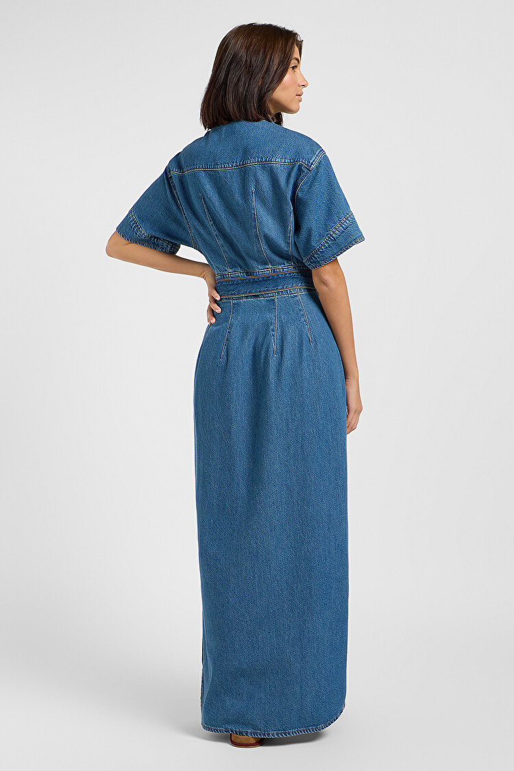 Платье LEE Maxi Western Berry Bowl (112363646) Синий