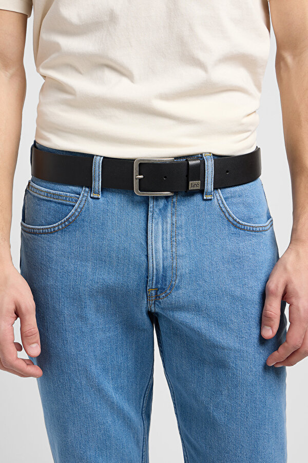 Ремень LEE Small Logo Belt (112124604) Черный