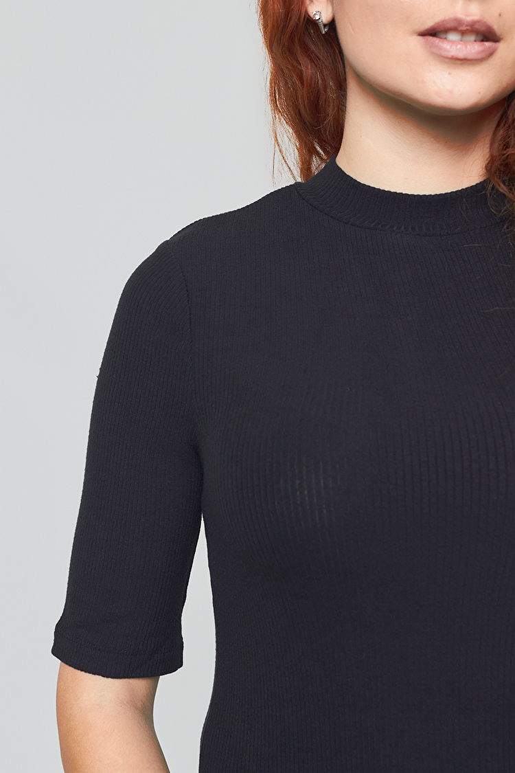 Водолазка LEE Ribbed Tee Slim Fit (L40IRD01) Чорний