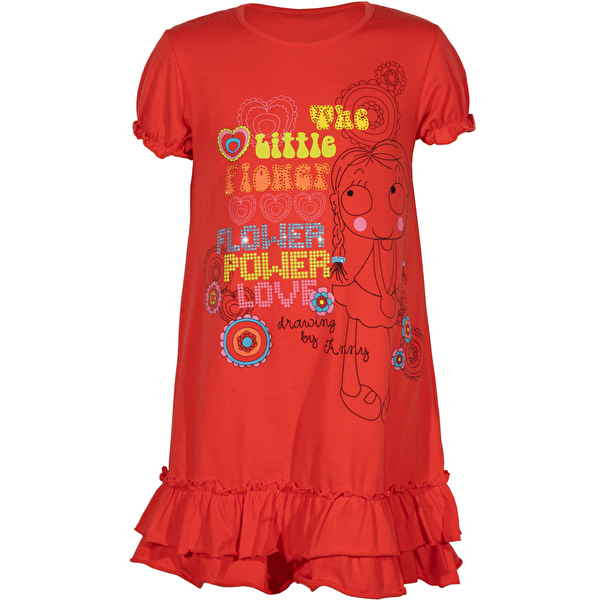 Платье Losan Kids girls (316-7022AD/509) Коралловый