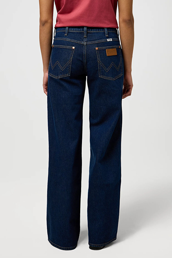 Джинси Wrangler WORLD WIDE WIDE LEG FIT (112372996) Темно-синій