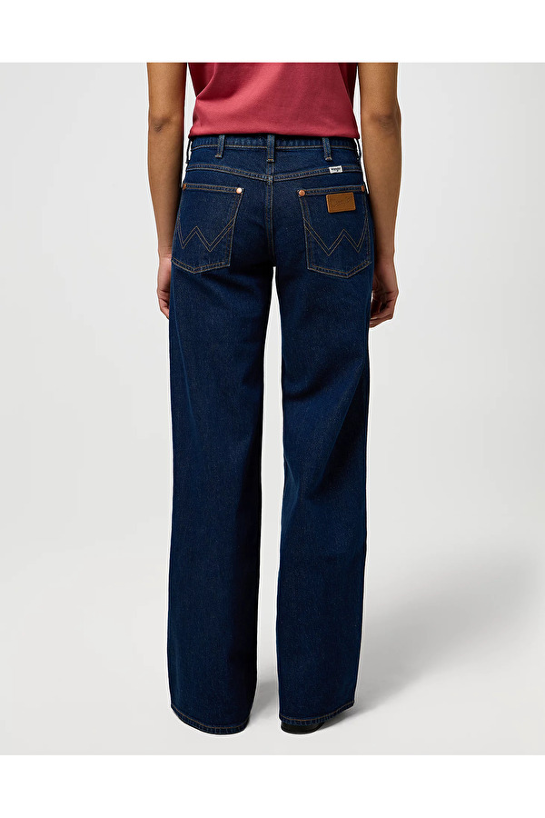 Джинси Wrangler WORLD WIDE WIDE LEG FIT (112372996) Темно-синій