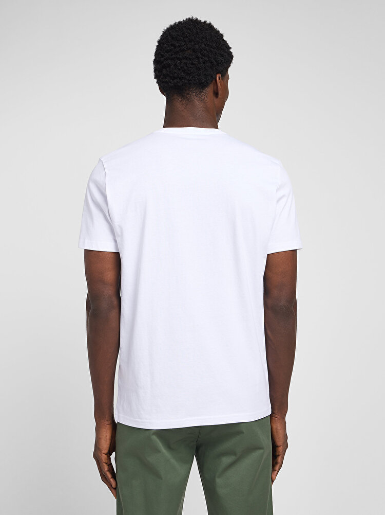 Футболка LEE WOBBLY LOGO TEE Regular Fit (112116123) Білий