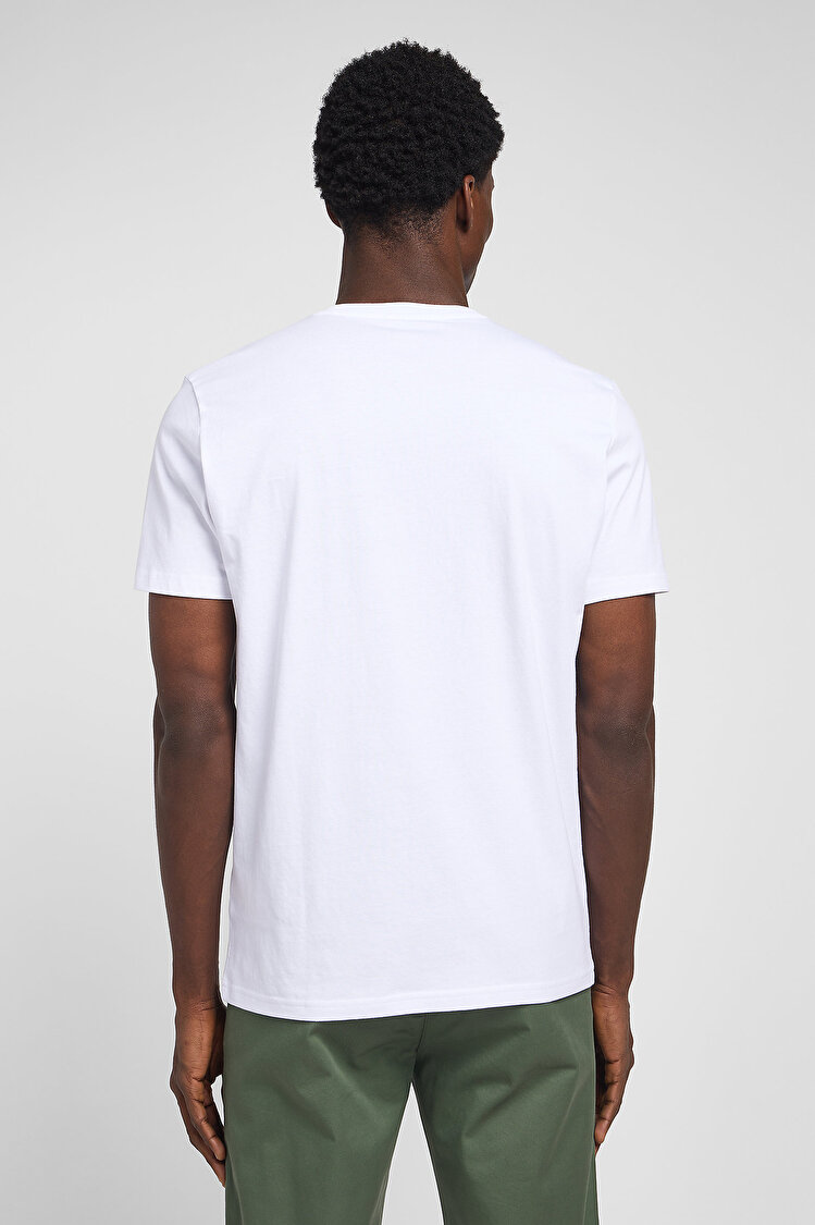 Футболка LEE WOBBLY LOGO TEE Regular Fit (112116123) Белый