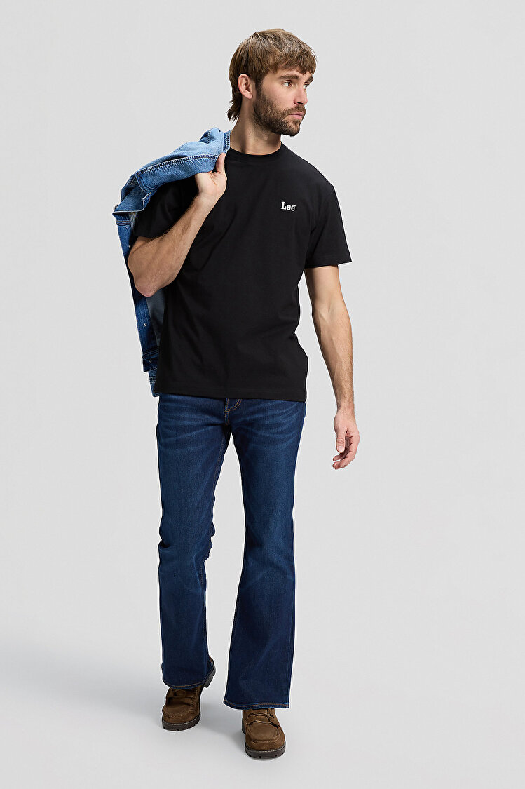 Футболка LEE SS SMALL LOGO TEE Relaxed Fit (112376492) Черный