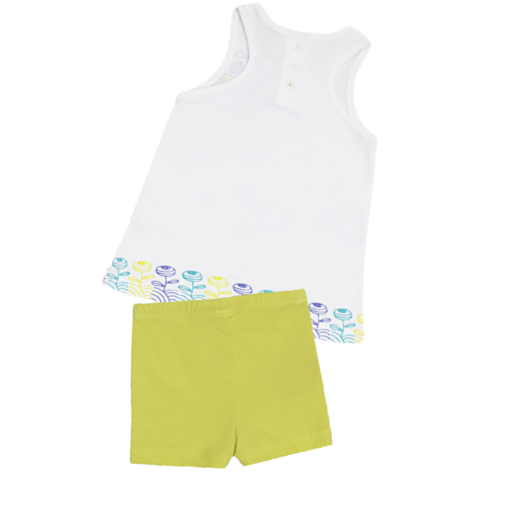 Комплект: Туніка та шорти Losan Mc baby girls (018802204/001) Білий